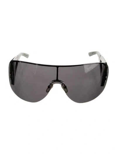 Pre-owned Dior Ski 5 Shield Sunglasses In Black