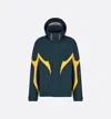 Dior Ski "dior And Descente And Lewis Hamilton" Ski Parka In Blue