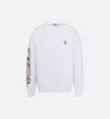Dior Ski "dior And Lewis Hamilton" Sweater In White