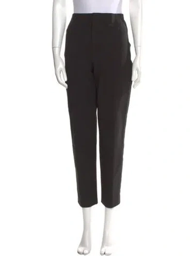 Pre-owned Dior Skinny Leg Pants In Black
