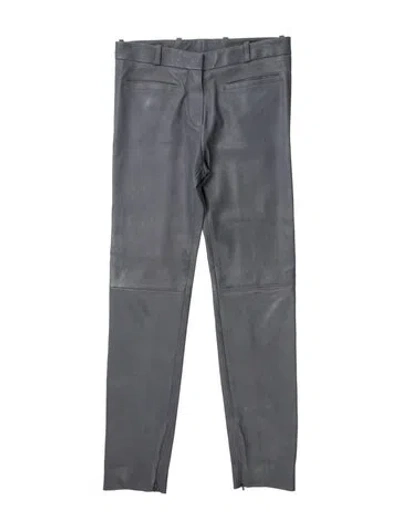 Pre-owned Dior Skinny Leg Pants In Blue