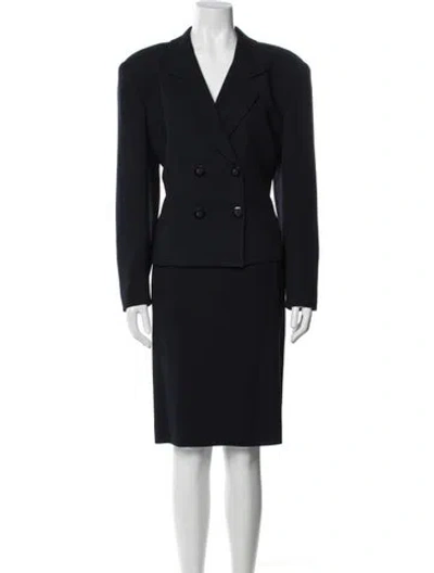 Pre-owned Dior Skirt Set In Blue