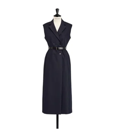 Dior Sleeveless Dress In Black