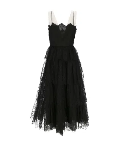 Dior Sleeveless Dress In Black