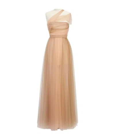 Dior Sleeveless Dress In Nude