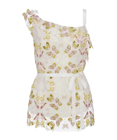 Dior Sleeveless Shirt In White