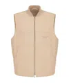 Dior Sleeveless Vest In Nude