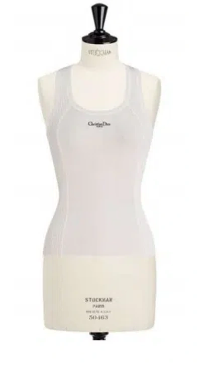Dior Sleeveless Vest In White