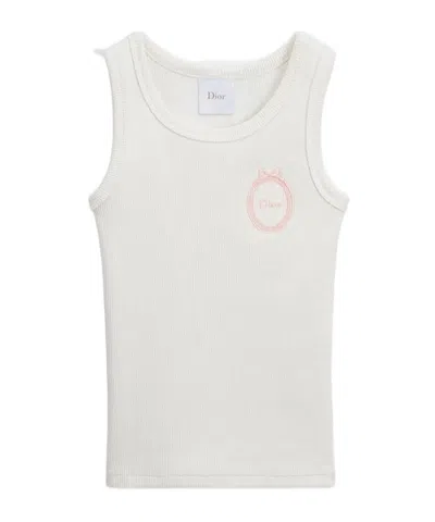 Dior Sleeveless Vest In White