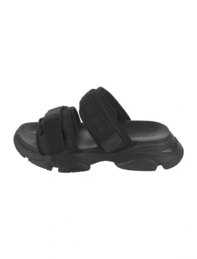 Pre-owned Dior Slides In Black