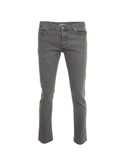 Pre-owned Dior Slim-fit Jeans In Grey