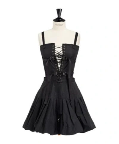 Dior Sling Dress In Black