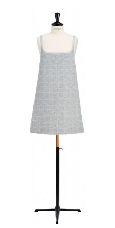 Dior Sling Dress In Gray