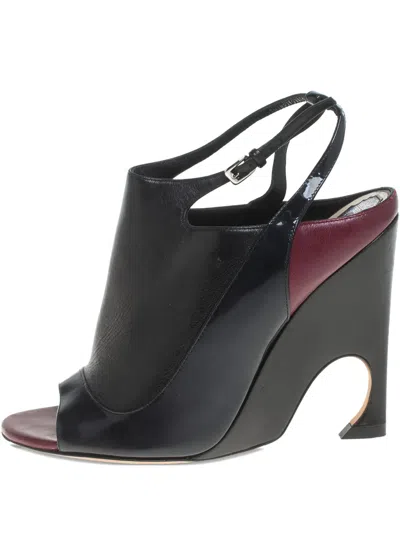 Pre-owned Dior Slingback Wedge Sandals