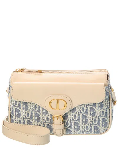 Dior Small 30 Montaigne Canvas & Leather Shoulder Bag In Multi