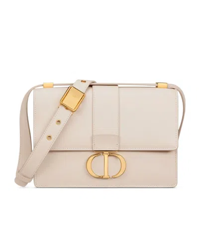 Dior Small 30 Montaigne Shoulder Bag In Nude