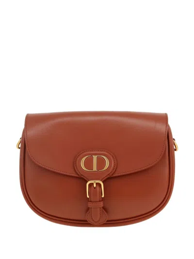 Pre-owned Dior Small Bobby Shoulder Bag In Brown