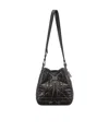 Dior Small D-motion Hobo Bucket Bag In Black