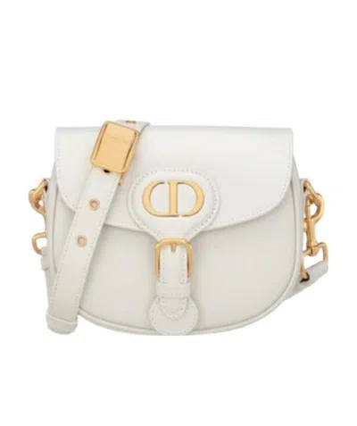 Dior Small  Bobby Handbag In White