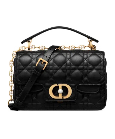 Dior Small  Jolie Shoulder Bag In Black