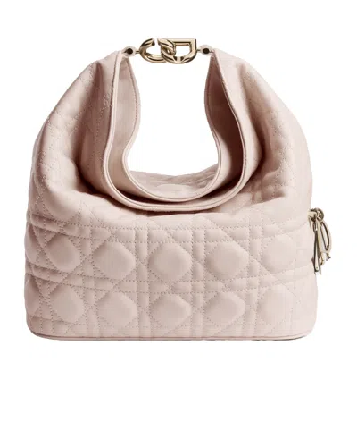 Dior Small  Toujours Hobo Bag In Neutral