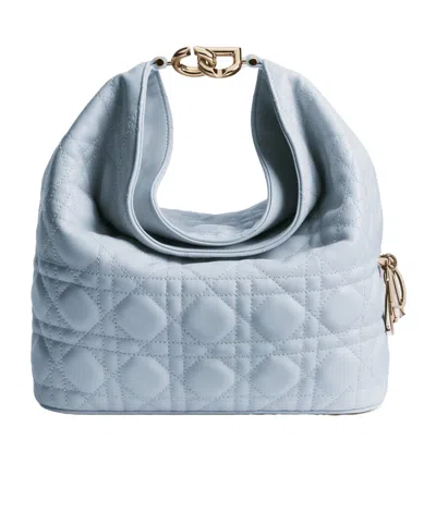 Dior Small  Toujours Hobo Bag In Blue