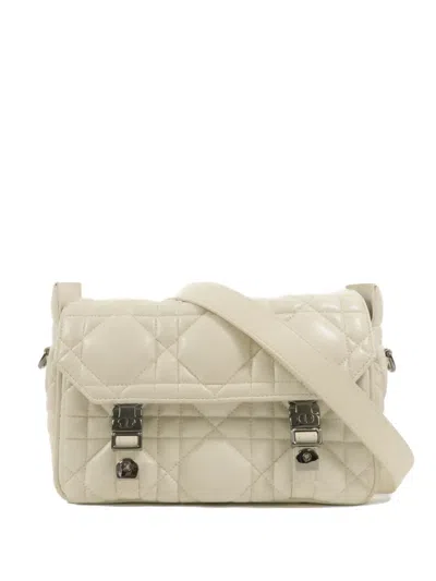 Pre-owned Dior Small Camp Shoulder Bag In Neutral