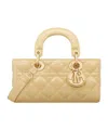 Dior Small Lady D-joy Shoulder Bag In Yellow