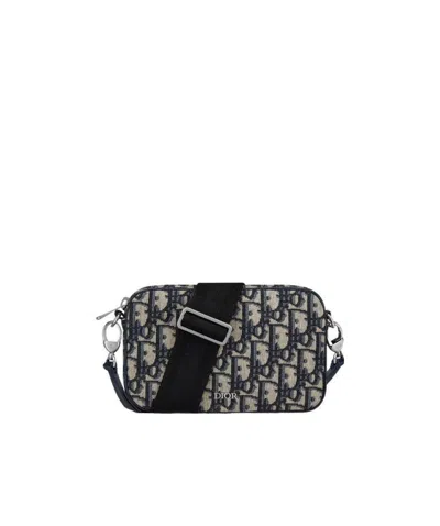 Dior Small Multi-function Oblique Span Package In Black