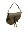 Dior Small Saddle Bag With Strap In Blue