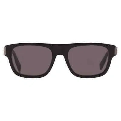 Pre-owned Dior Smoke Browline Men's Sunglasses Cd Icon S3i 14a0 Dm40131i 01a 55 In Gray