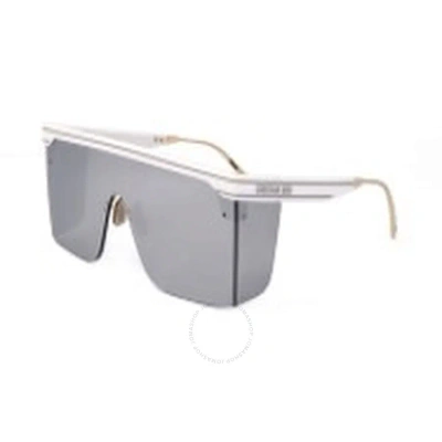 Dior Smoke Mirror Shield Ladies Sunglasses Club M1u Cd40042u 21c 00 In White