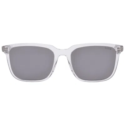 Dior Smoke Mirror Square Men's Sunglasses In S1i Dm40104i 26c 54
