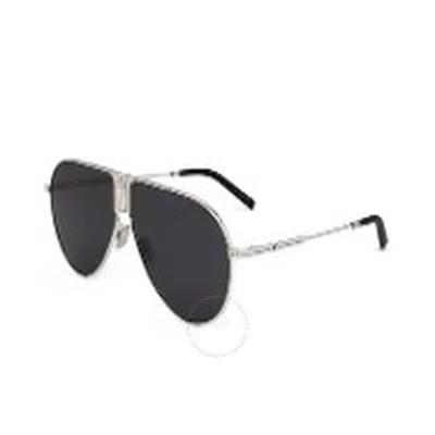 Dior Ice Au Smoke Pilot Men's Sunglasses Dm40020u 16a 63 In Black