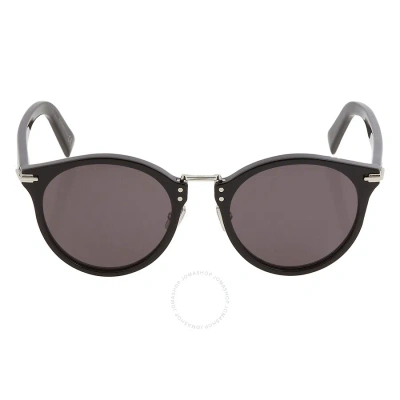Dior Smoke Round Men's Sunglasses Blacksuit R4u 10a0 51 In Black