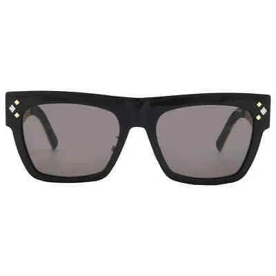Pre-owned Dior Smoke Square Men's Sunglasses Cd Diamond S8f 12a0 Dm40139f 05a 55 In Gray