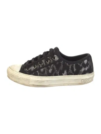 Pre-owned Dior Sneakers In Black