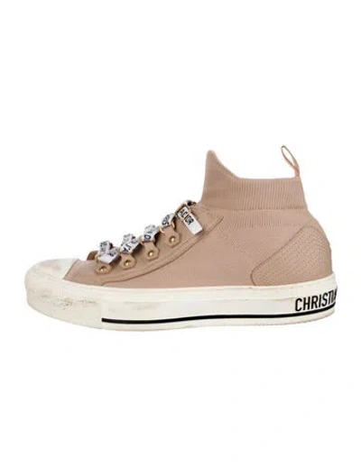 Pre-owned Dior Sneakers In Neutral