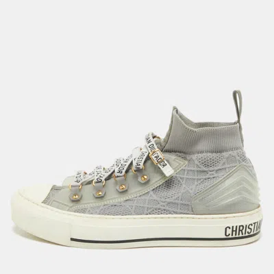 Pre-owned Dior Sneakers Size 37 In Grey
