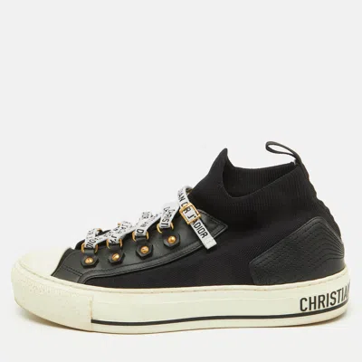 Pre-owned Dior Sneakers Size 38 In Black