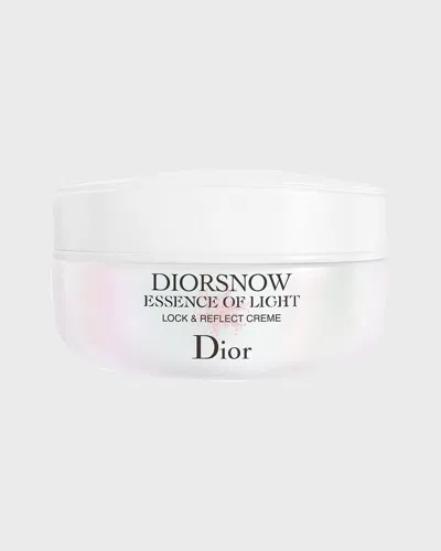 Dior Snow Essence Of Light Lock & Reflect Creme Face Moisturizer, 1.7 oz In White