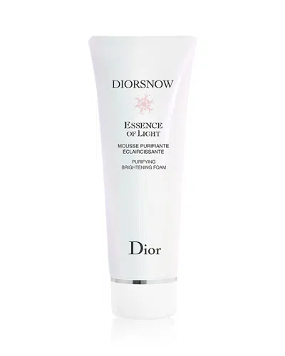 Dior Snow Essence Of Light Purifying Brightening Foam Face Cleanser 3.7 Oz. In No Color