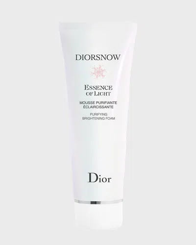 DIOR DIORSNOW ESSENCE OF LIGHT PURIFYING BRIGHTENING FOAM FACE CLEANSER, 3.7 OZ