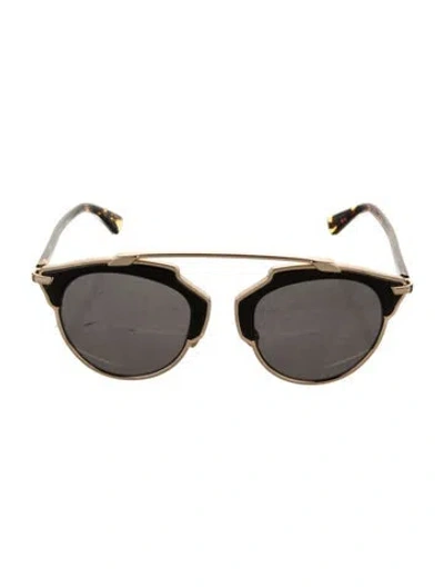 Pre-owned Dior So Real Aviator Sunglasses Aviator Sunglasses In Multi