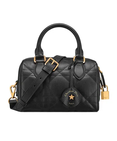 Dior Soft  Groove 20 Shoulder Bag In Black