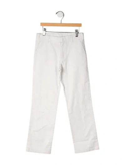 Pre-owned Dior Kids' Solid Casual Pants In Neutrals