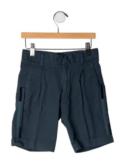 Pre-owned Dior Kids' Solid Casual Shorts In Blue