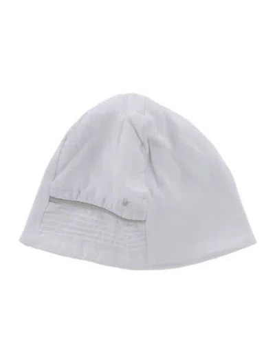 Pre-owned Dior Babies' Solid Hat In White