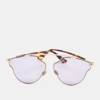 Pre-owned Dior Sorealpop Aviator Sunglasses In Pink
