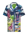Dior Souvenir Short-sleeved Shirt In Multi